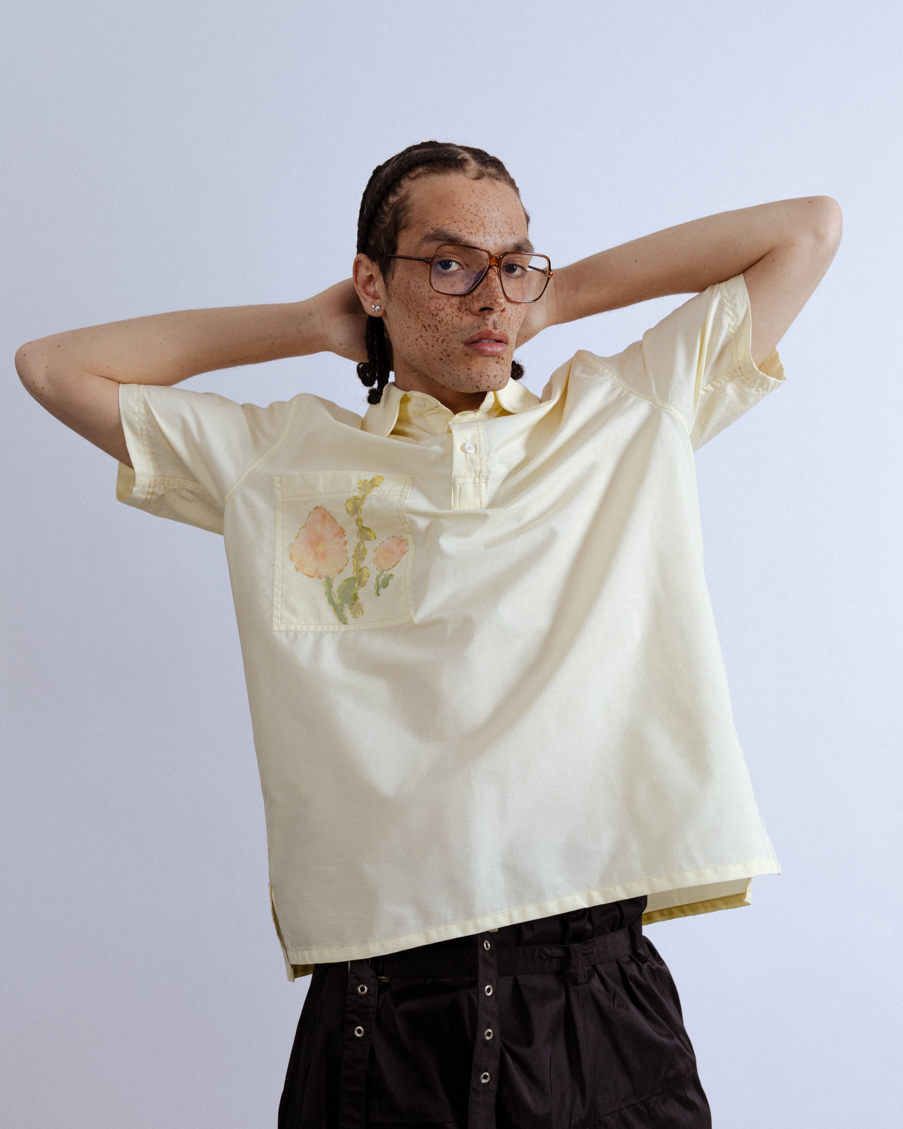 The Embroidered Cocoon Shirt