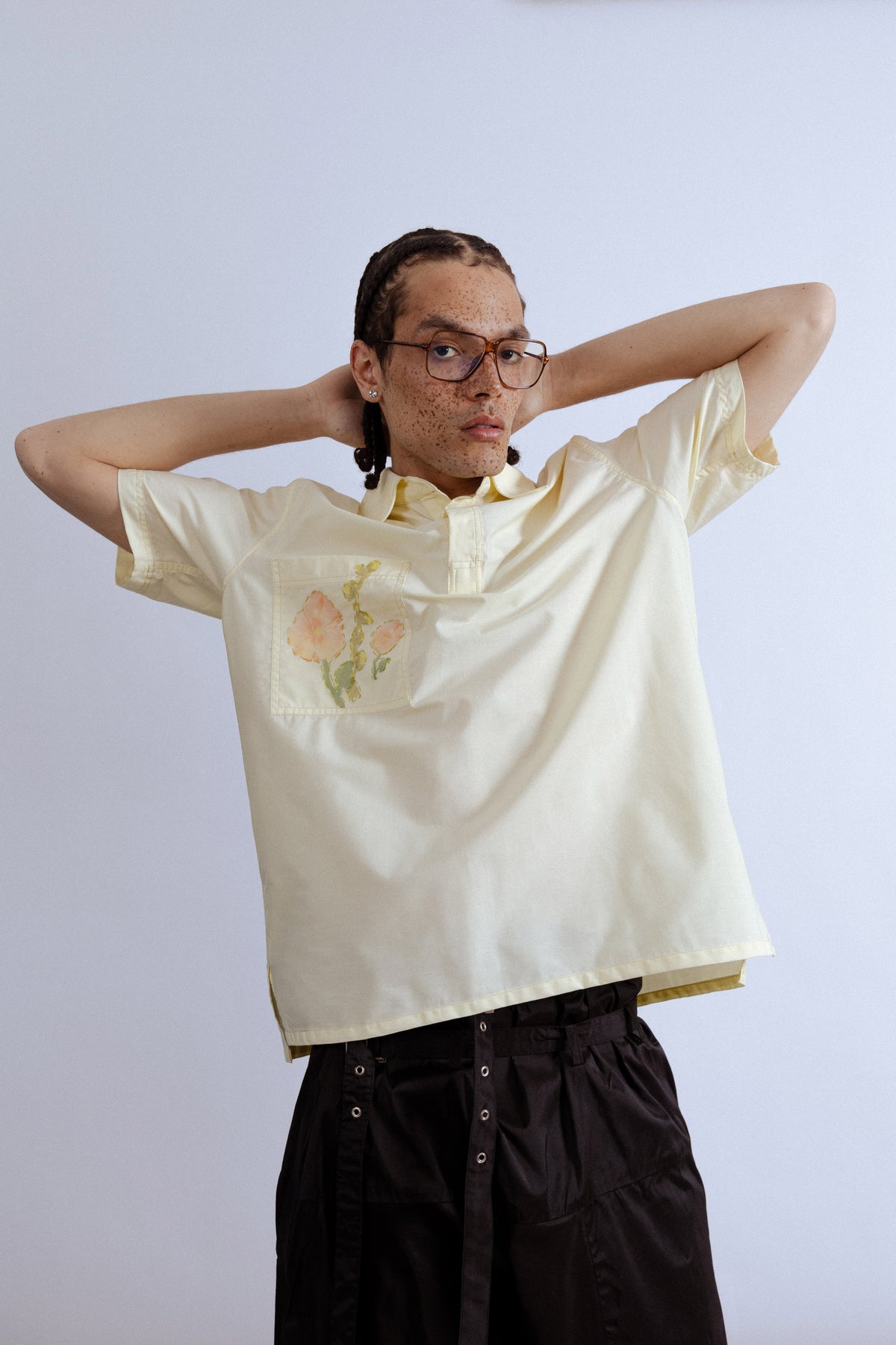 The Embroidered Cocoon Shirt