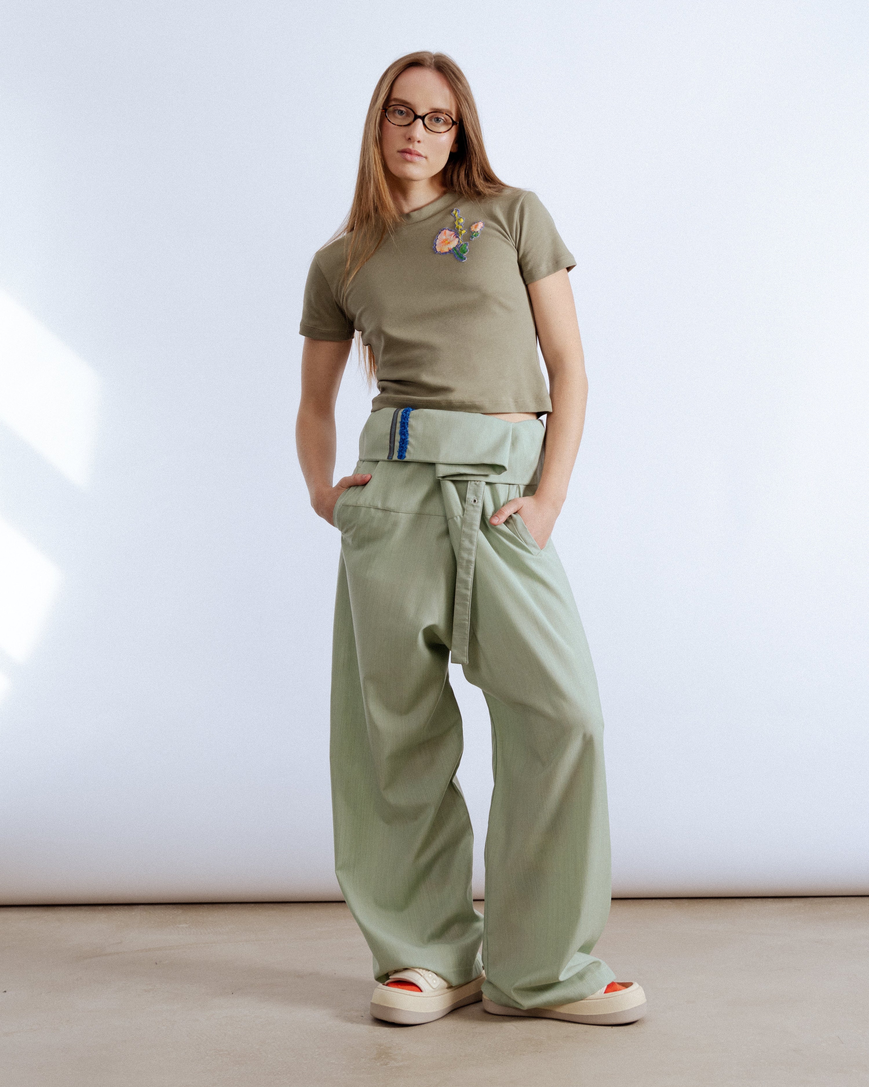The Roots Twisted Trousers