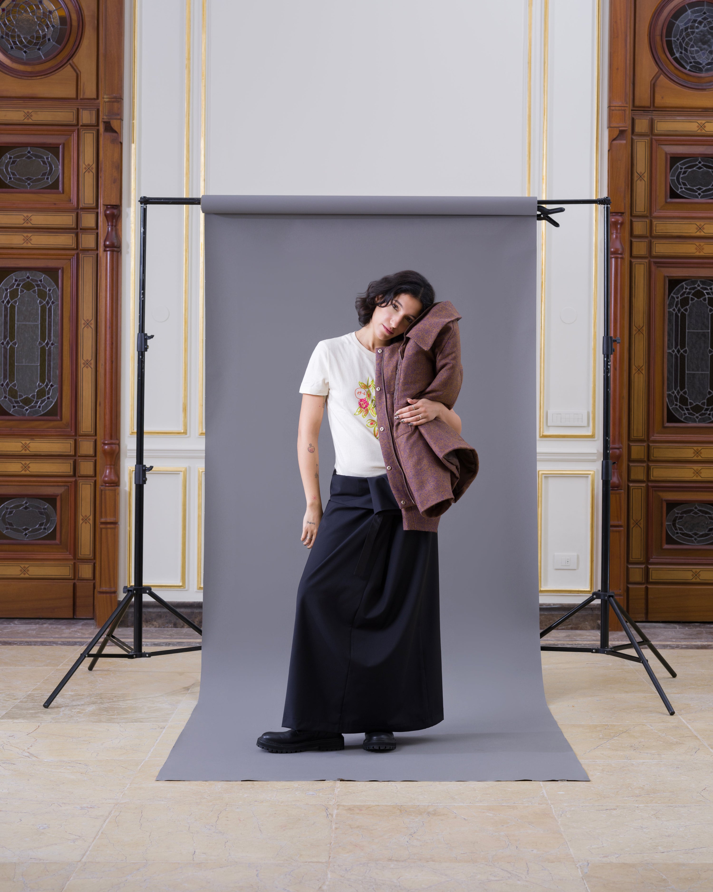 The Roots Twisted Skirt