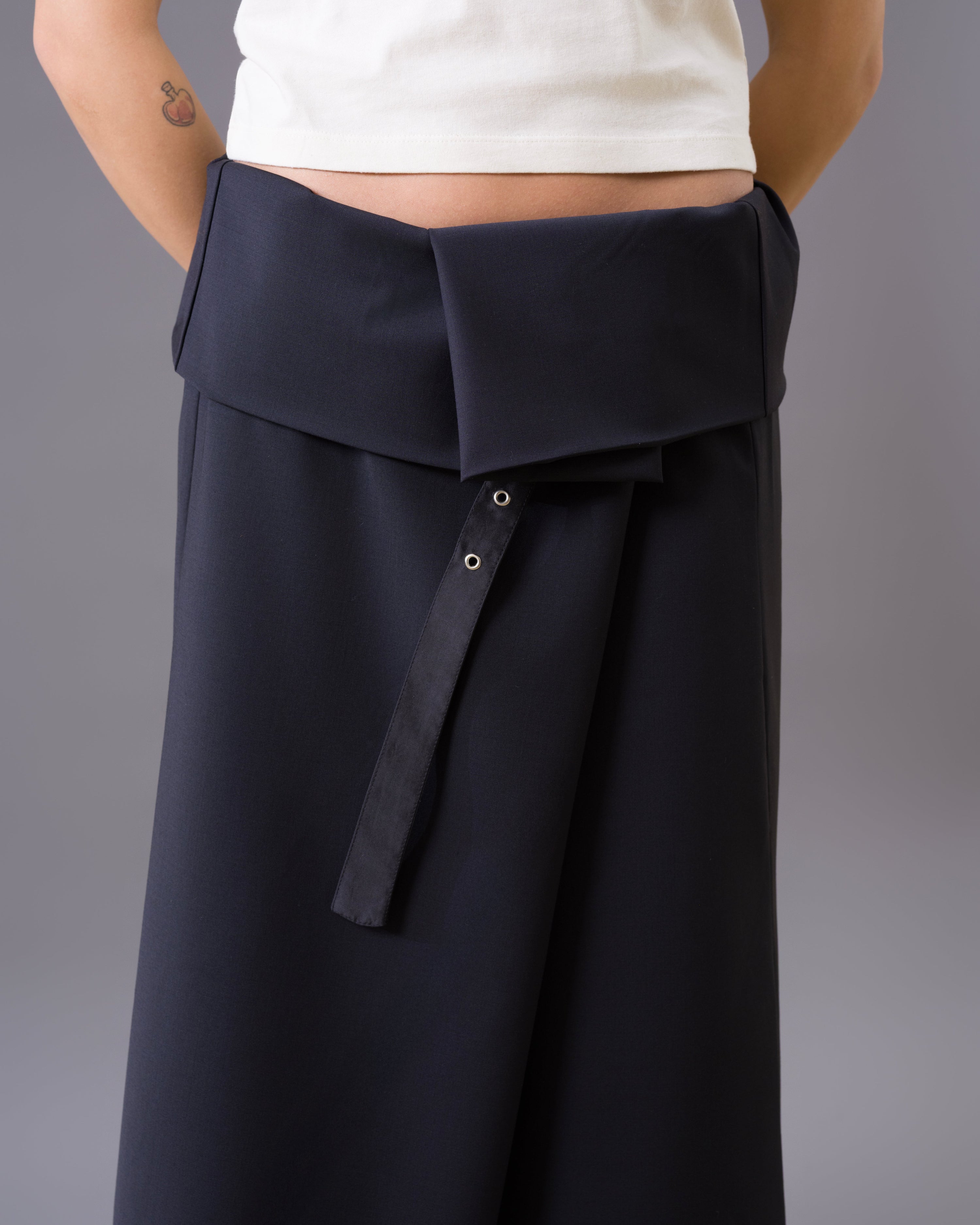 The Roots Twisted Skirt