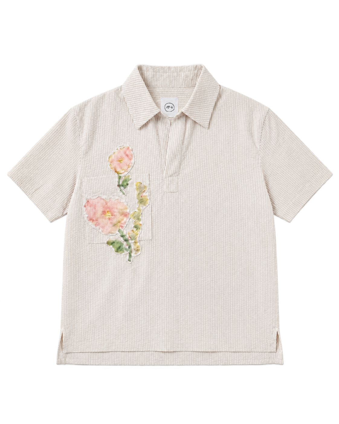 The Embroidered Cocoon Shirt
